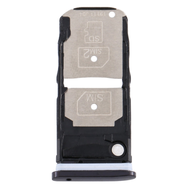 Vassoio scheda SIM + Vassoio scheda SIM / Vassoio scheda micro SD per Motorola One Zoom, For Motorola One Zoom Vassoio scheda SIM + Vassoio scheda SIM / Vassoio scheda micro SD per Motorola One Zoom, For Motorola One Zoom